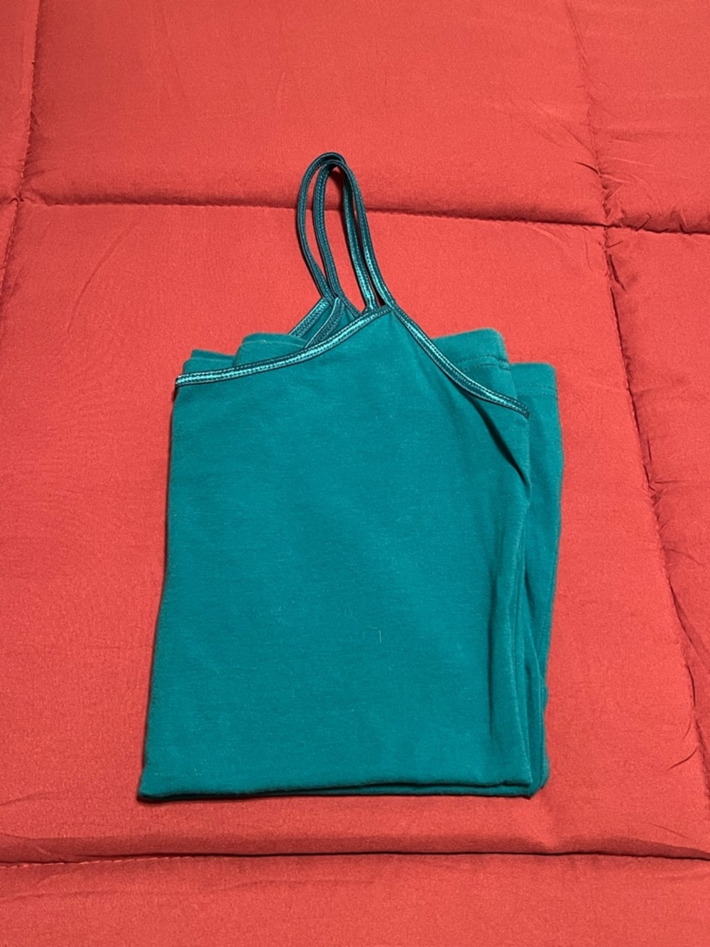 Nordstrom BP Teal Spaghetti Strap Cami